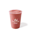 Smoothie King Berry Interesting smoothie in a branded cup