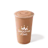 Smoothie King Coffee D-Lite Mocha smoothie in a branded cup