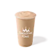 Smoothie King Coffee High Protein Vanilla smoothie in a branded cup