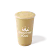 Smoothie King Espresso High Protein Vanilla smoothie in a branded cup