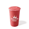Smoothie King Immune Builder Mixed Berry smoothie in a branded cup