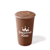 Smoothie King Keto Champ Chocolate smoothie in a branded cup