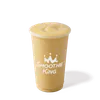 Smoothie King Original High Protein Banana smoothie in a branded cup