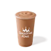 Smoothie King Power Meal Slim GLP-1 Chocolate smoothie in a branded cup