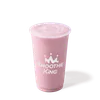 Smoothie King Power Meal Slim GLP-1 Strawberry smoothie in a branded cup