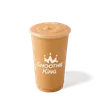 Smoothie King Pumpkin Vegan smoothie in a branded cup