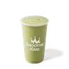 Smoothie King Slim-N-Trim GLP-1 Mango Greens smoothie in a branded cup