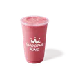 Smoothie King Strawberry X-Treme smoothie in a branded cup