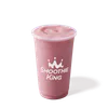 Smoothie King The Activator Recovery Blueberry Strawberry smoothie in a branded cup