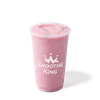 Smoothie King The Activator Recovery Strawberry Banana smoothie in a branded cup